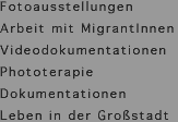 fotoausstellungen arbeit mit migrantinnen dokumentationen