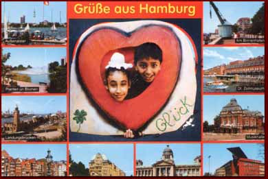 Foto Grüße aus Hamburg